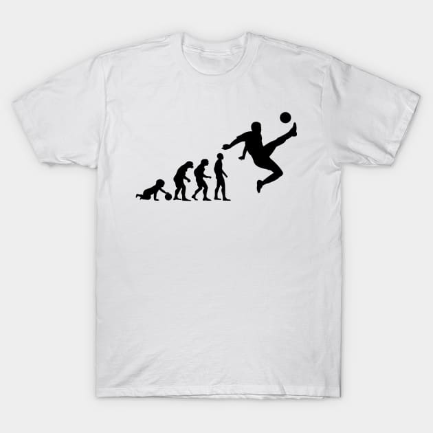 Football Evolution T-Shirt by hottehue